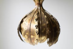 Sven Aage Brutalist Hanging Lamp for Holm Sorensen & Company