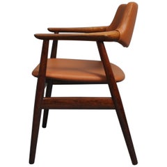 Sven Aage Eriksen Desk Chair, All New Leather Upholstery