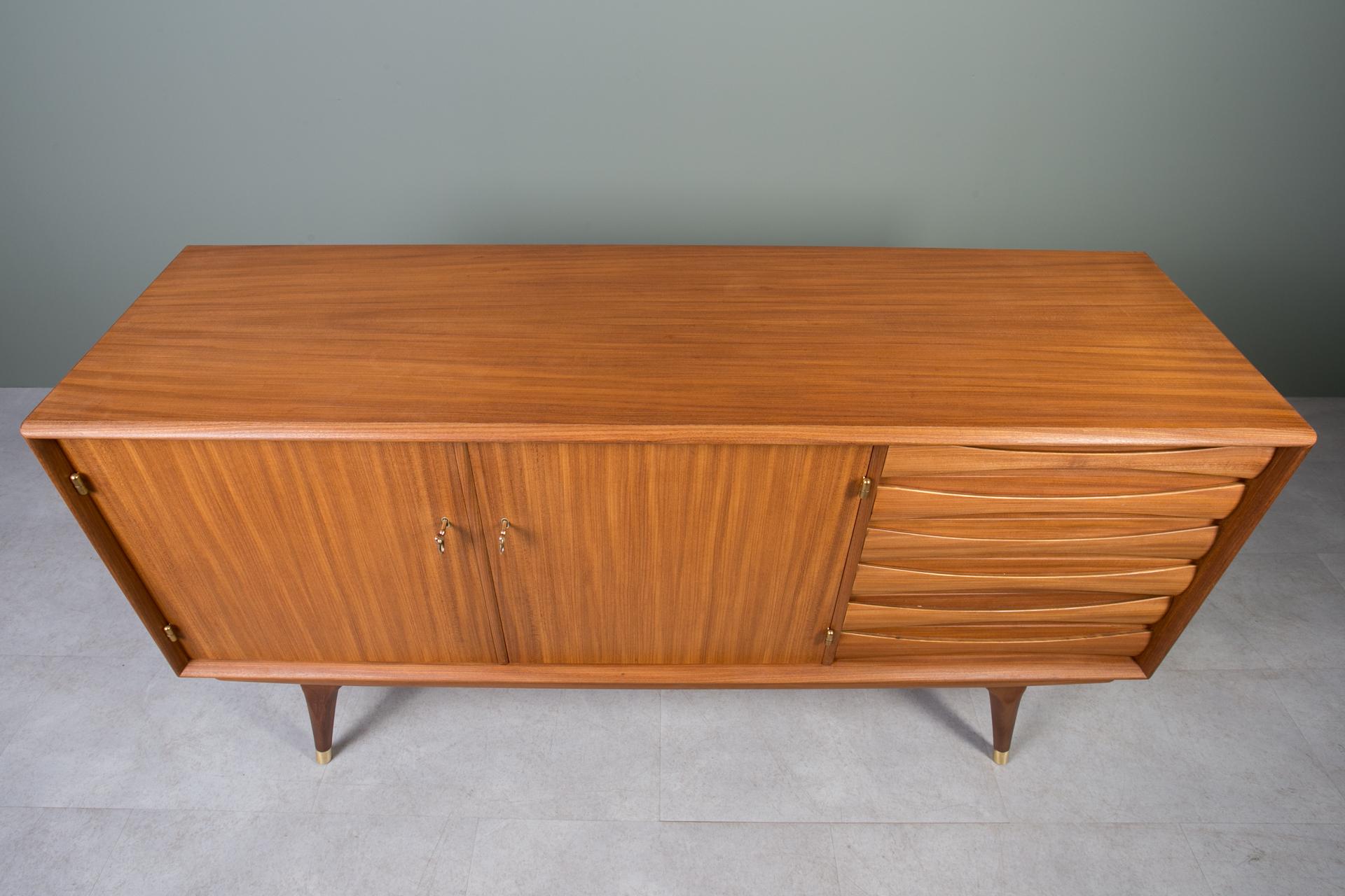 Sven Andersen Sideboard in Teak, Scandinavian Design, Mid Century Modern, 1950s For Sale 2