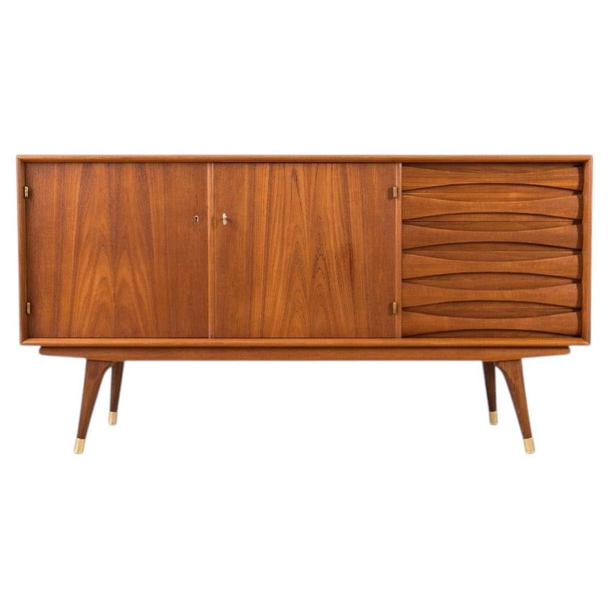 Sven Andersen Sideboard in Teak, Scandinavian Design, Mid Century Modern, 1950s For Sale