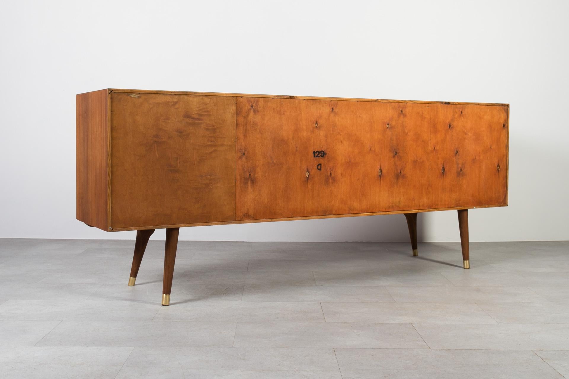 Sven Andersen Sideboard in Teak, Scandinavian Modern, Mid Century Modern, 1950s For Sale 9