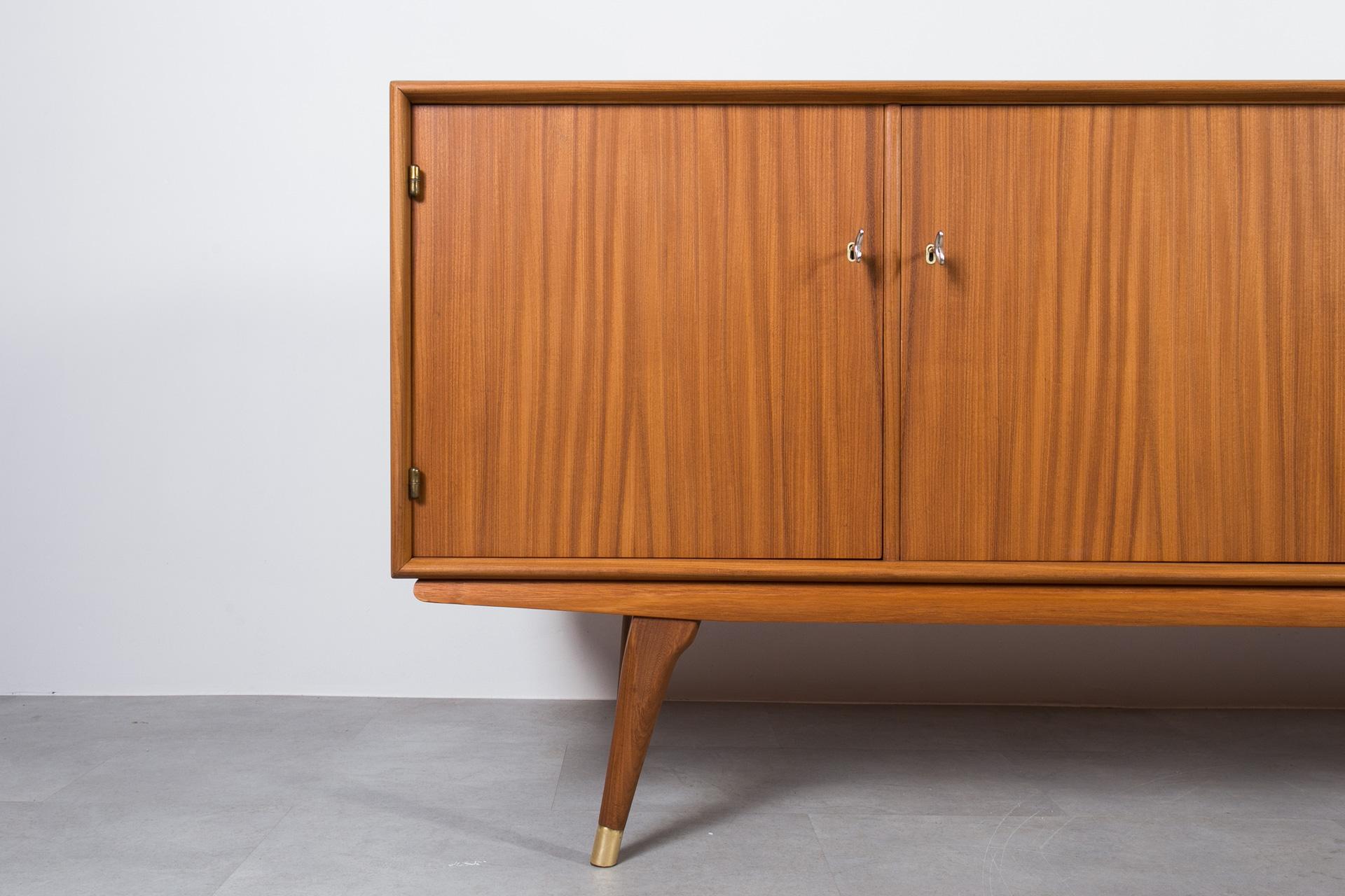 Mid-20th Century Sven Andersen Sideboard in Teak, Scandinavian Modern, Mid Century Modern, 1950s For Sale