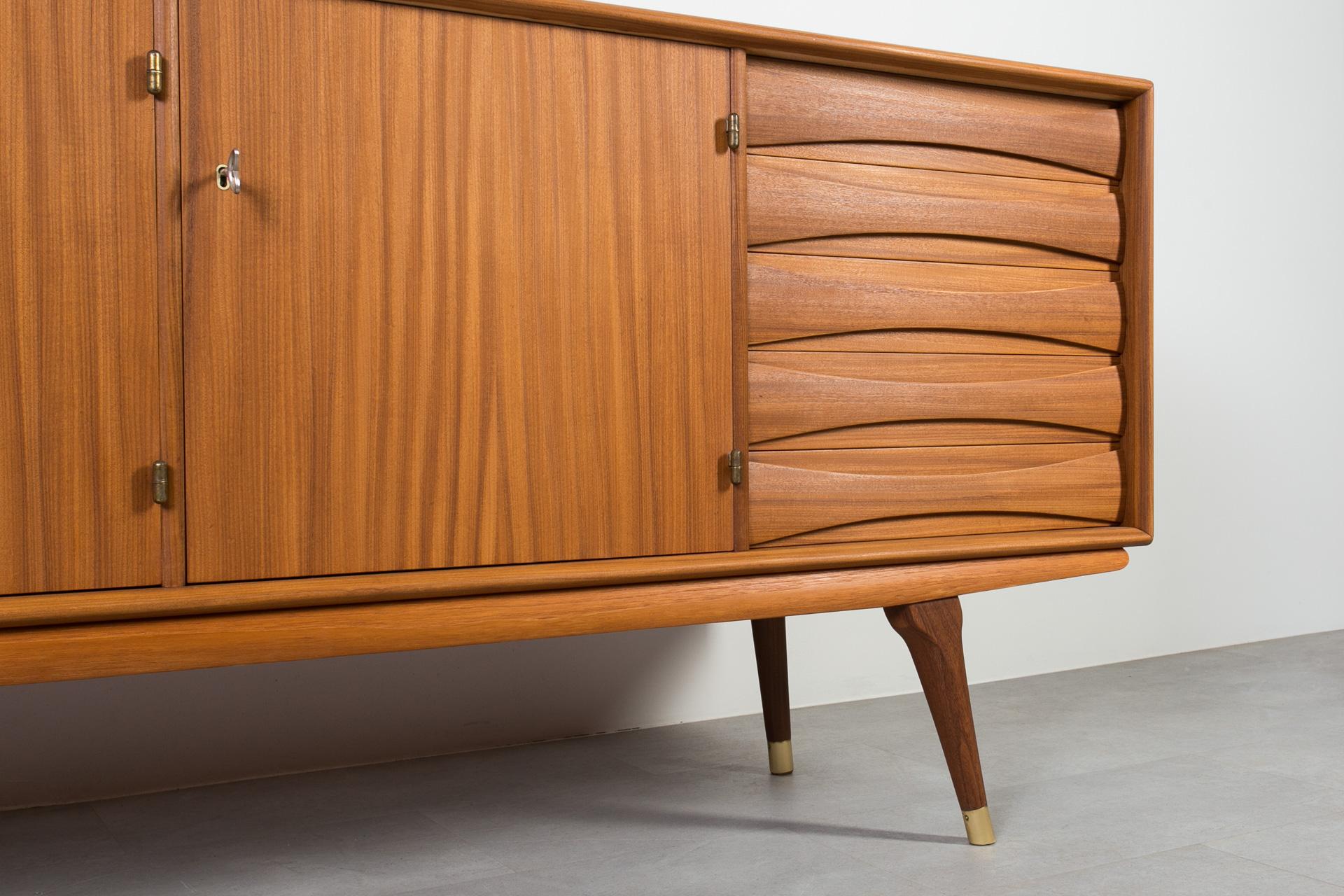 Sven Andersen Sideboard in Teak, Scandinavian Modern, Mid Century Modern, 1950s For Sale 1