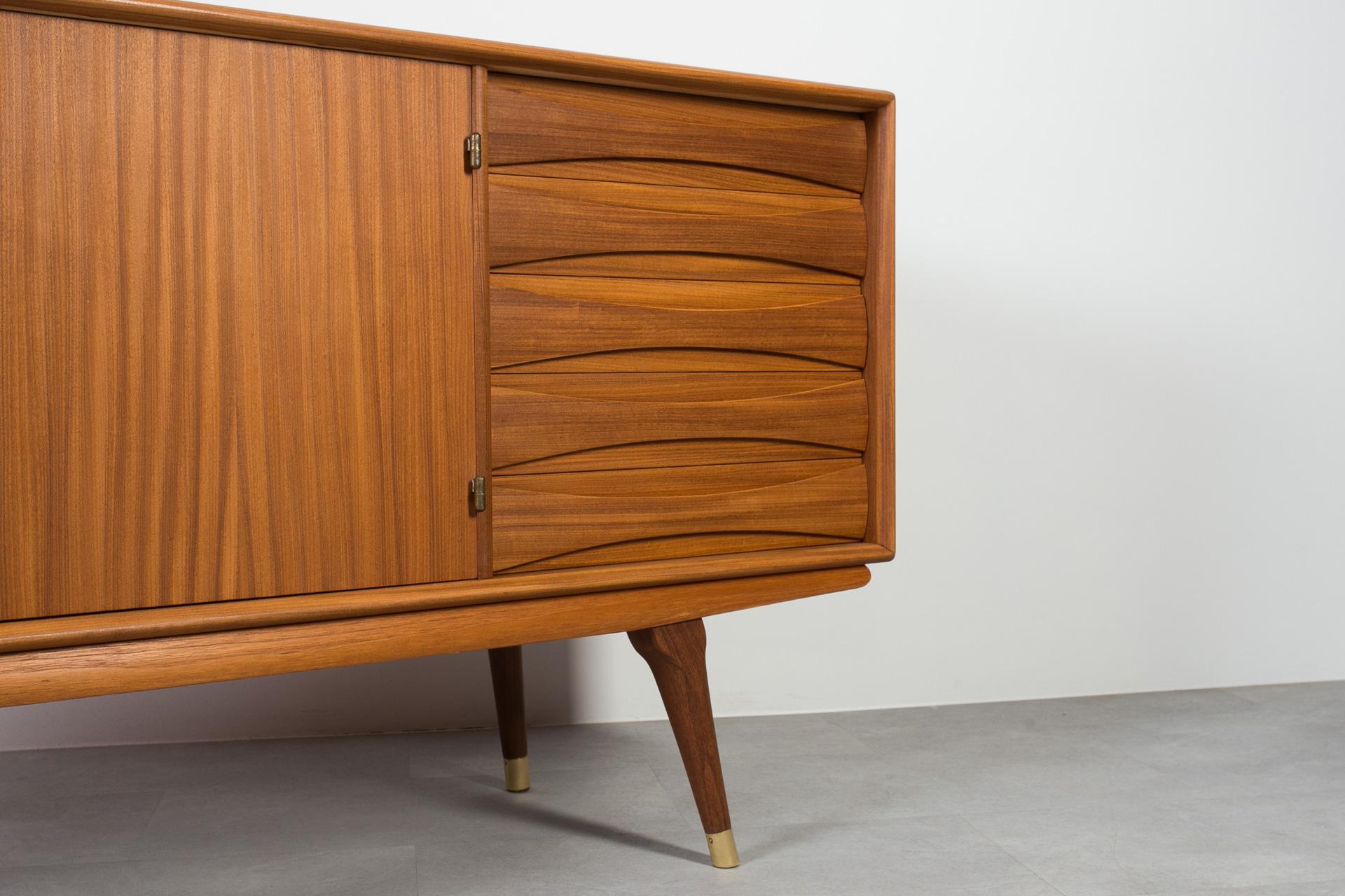 Sven Andersen Sideboard in Teak, Scandinavian Modern, Mid Century Modern, 1950s For Sale 2