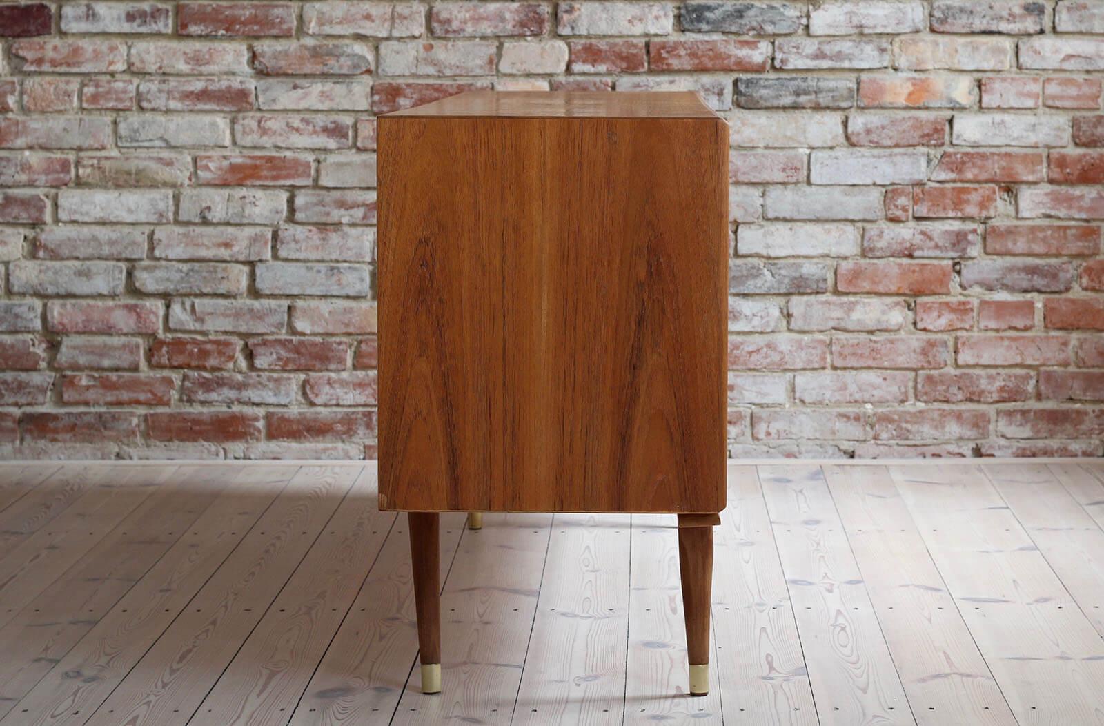 Mid-20th Century Sven Andersen Sideboard in Teak, Scandinavian Modern, Mid-Century Modern