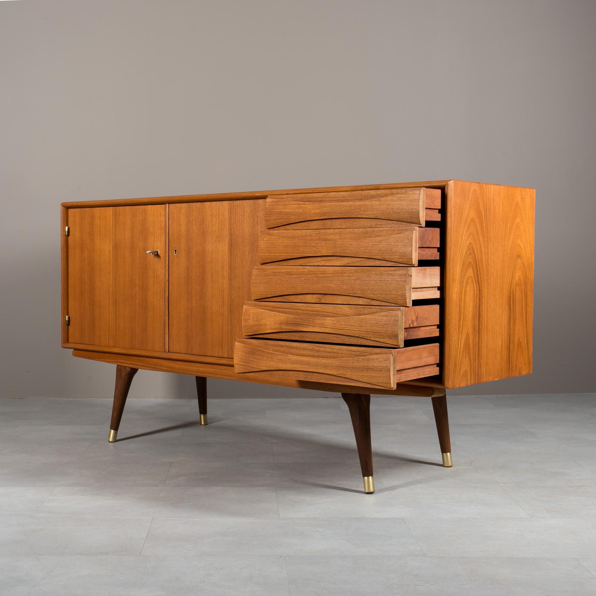 Sven Andersen Teak Sideboard, Timeless Scandinavian & MidCentury Modern Elegance 5