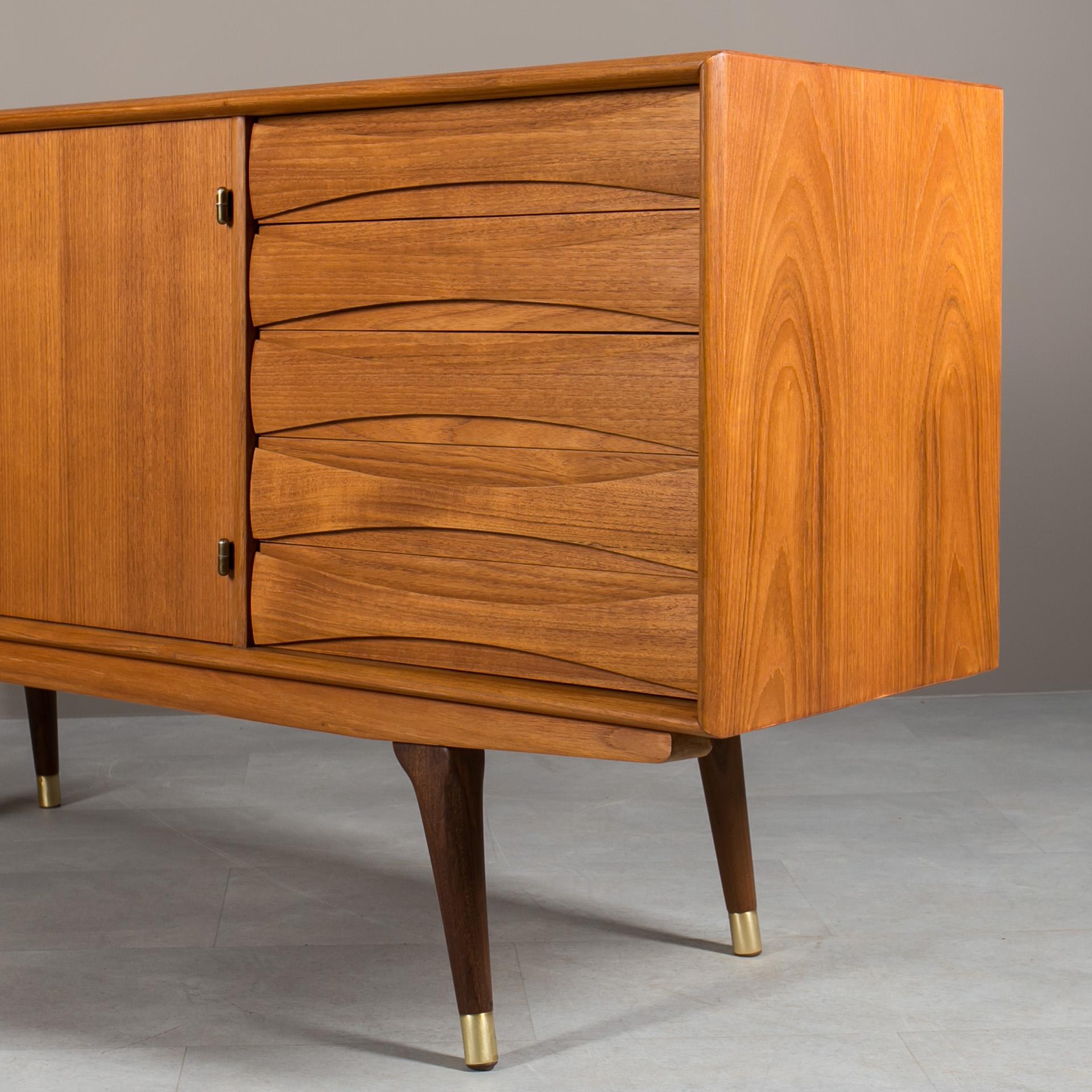 Sven Andersen Teak Sideboard, Timeless Scandinavian & MidCentury Modern Elegance 2