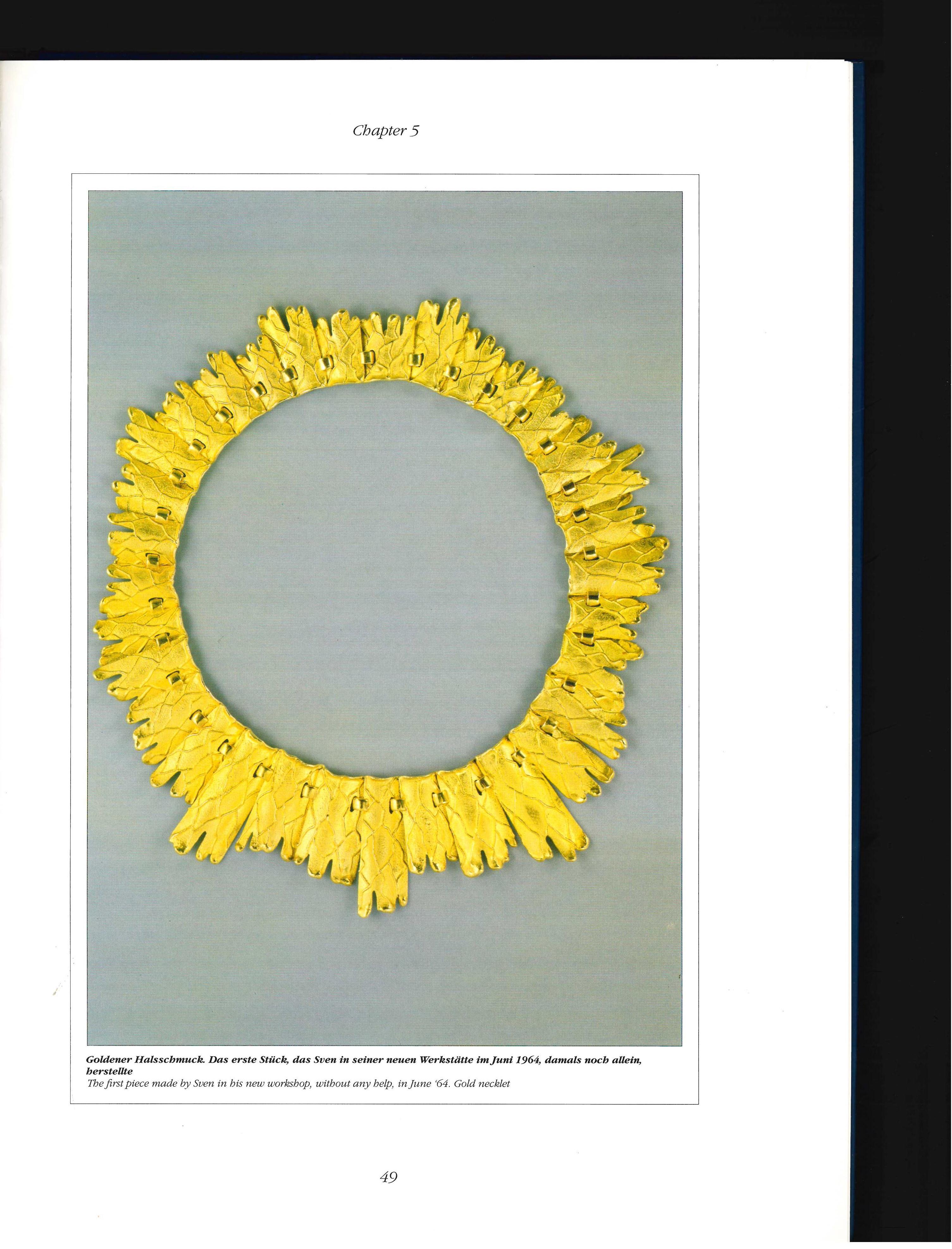 Published in 1994, this is the first book on Sven Boltenstern's jewellery. It provides a lavish survey of his work over a career spanning thirty years, with 193 colour photographs all specifically taken by prominent photographer's together with 27
