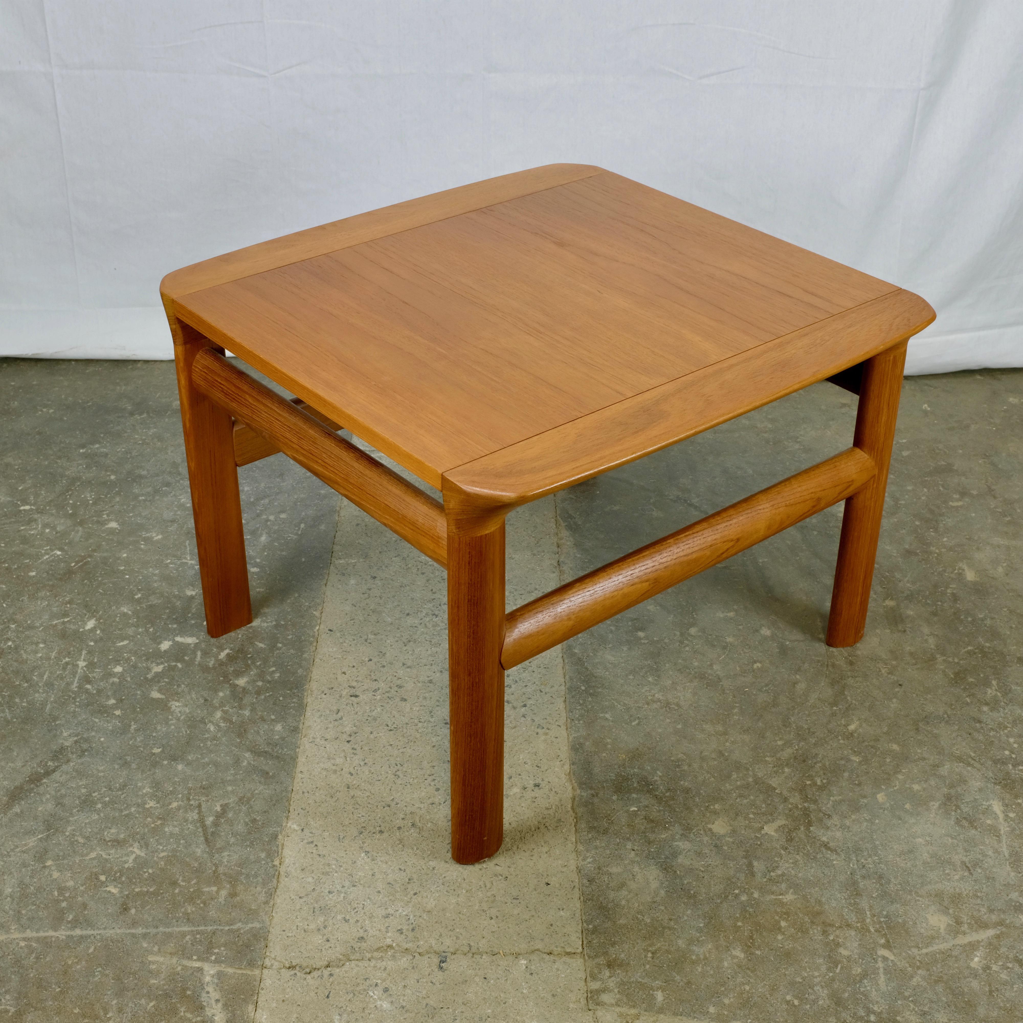 Danish Sven Ellekaer 'Borneo' Teak End Table for Komfort For Sale