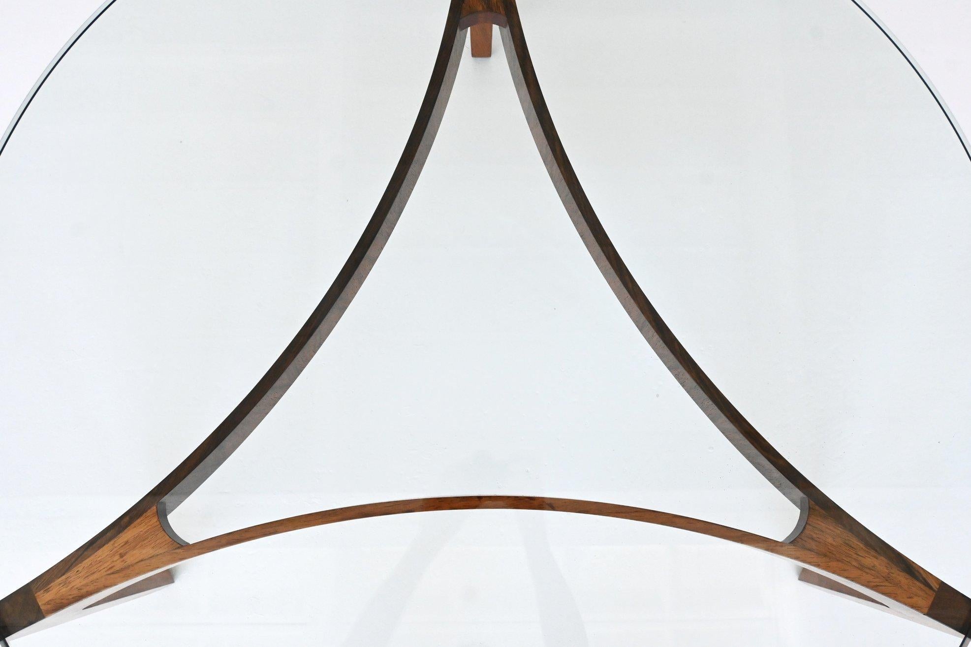 Sven Ellekaer coffee table #104 in rosewood Chirstian Linneberg Denmark 1962 4