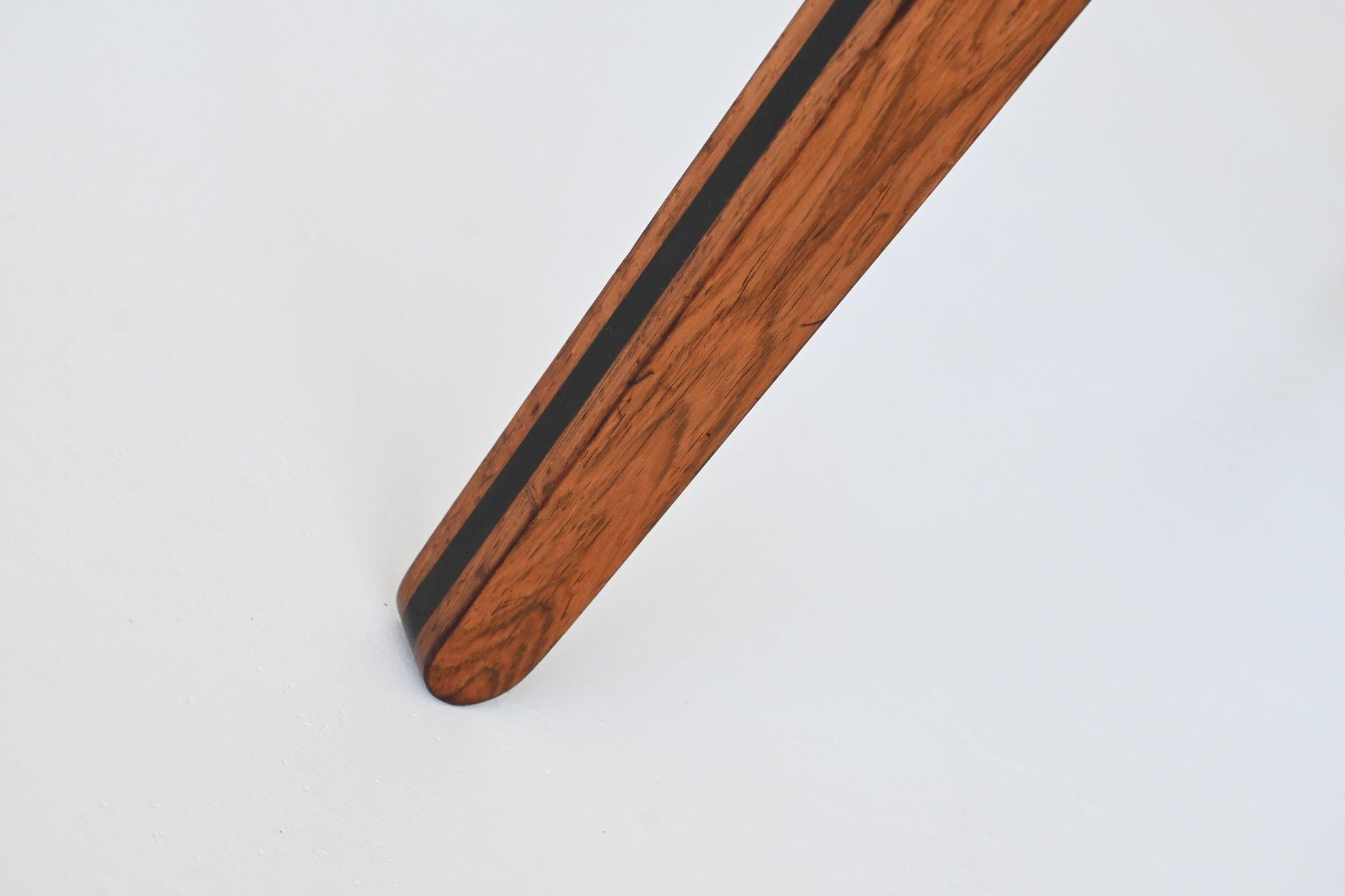 Sven Ellekaer coffee table #104 in rosewood Chirstian Linneberg Denmark 1962 9