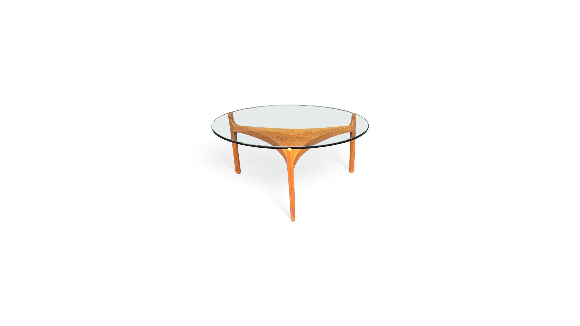 Table basse en teck Sven Ellekaer pour Christian Linnberg en vente 3