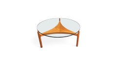 Table basse en teck Sven Ellekaer pour Christian Linnberg