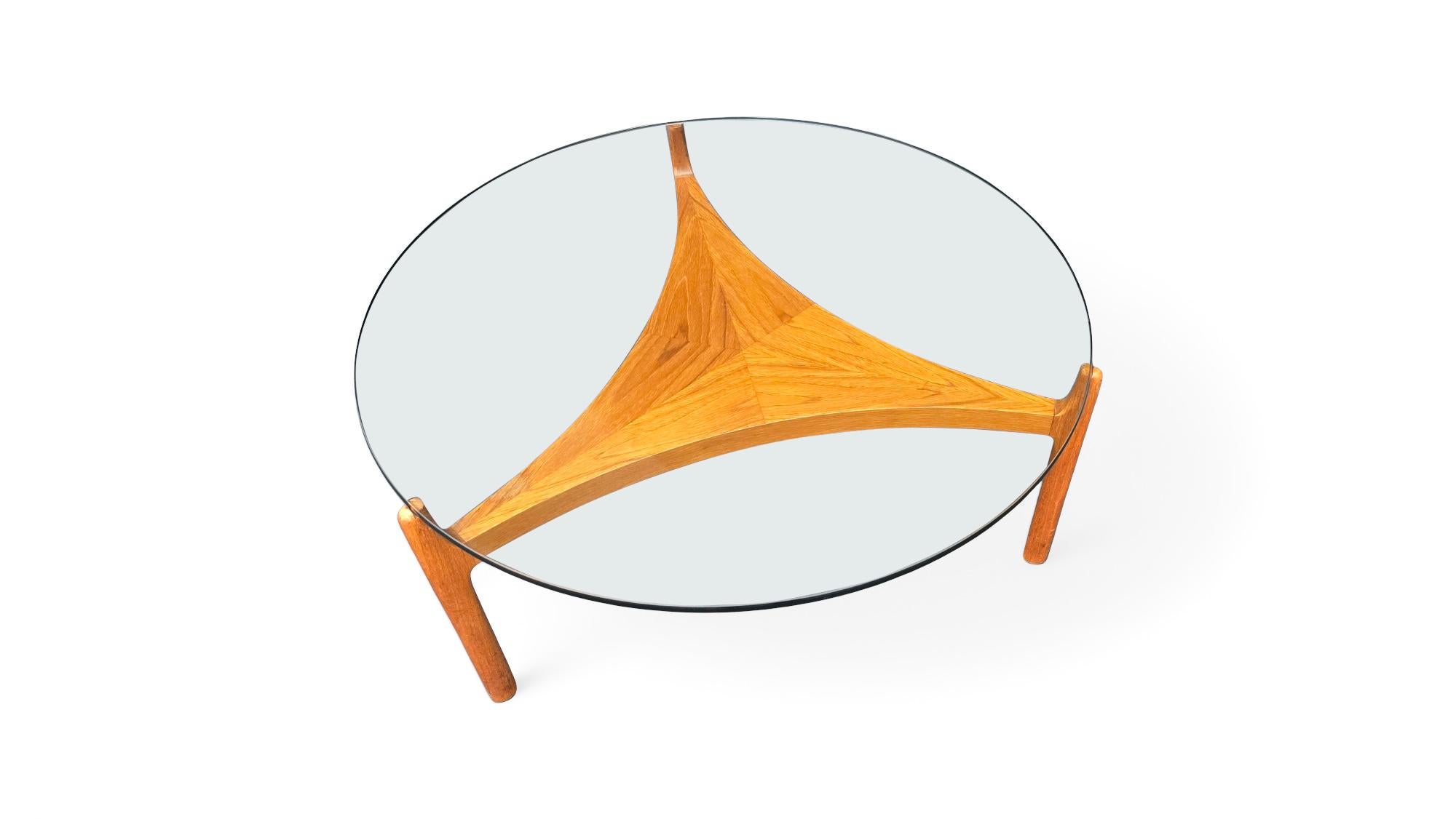 Danois Table basse en teck Sven Ellekaer pour Christian Linnberg en vente