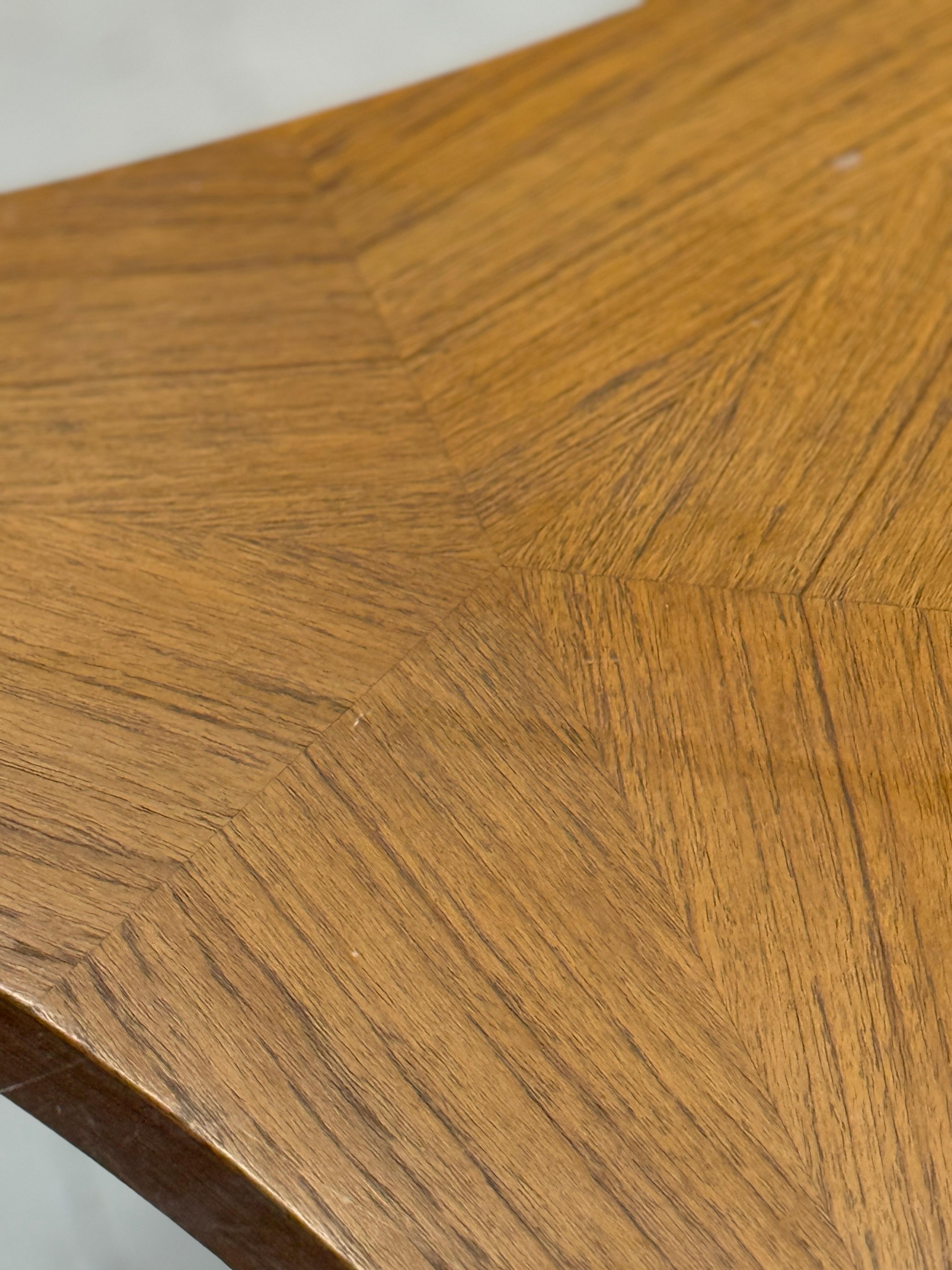 Sven Ellekaer for Christian Linneberg coffee table in Teak and Glass For Sale 5