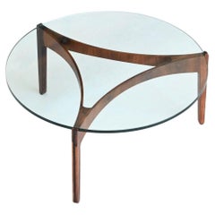 Sven Ellekaer rosewood coffee table “104” Chirstian Linneberg Denmark 1962