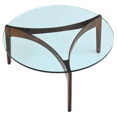 Sven Ellekaer sculptural coffee table Chirstian Linneberg Denmark 1962