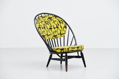 Sven Engstrom Gunnar Myrstrand chaise en arc de cercle, Suède, 1950
