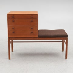 Sven Engström & Gunnar Myrstrand, "Casino" dresser with seat Sweden 1960
