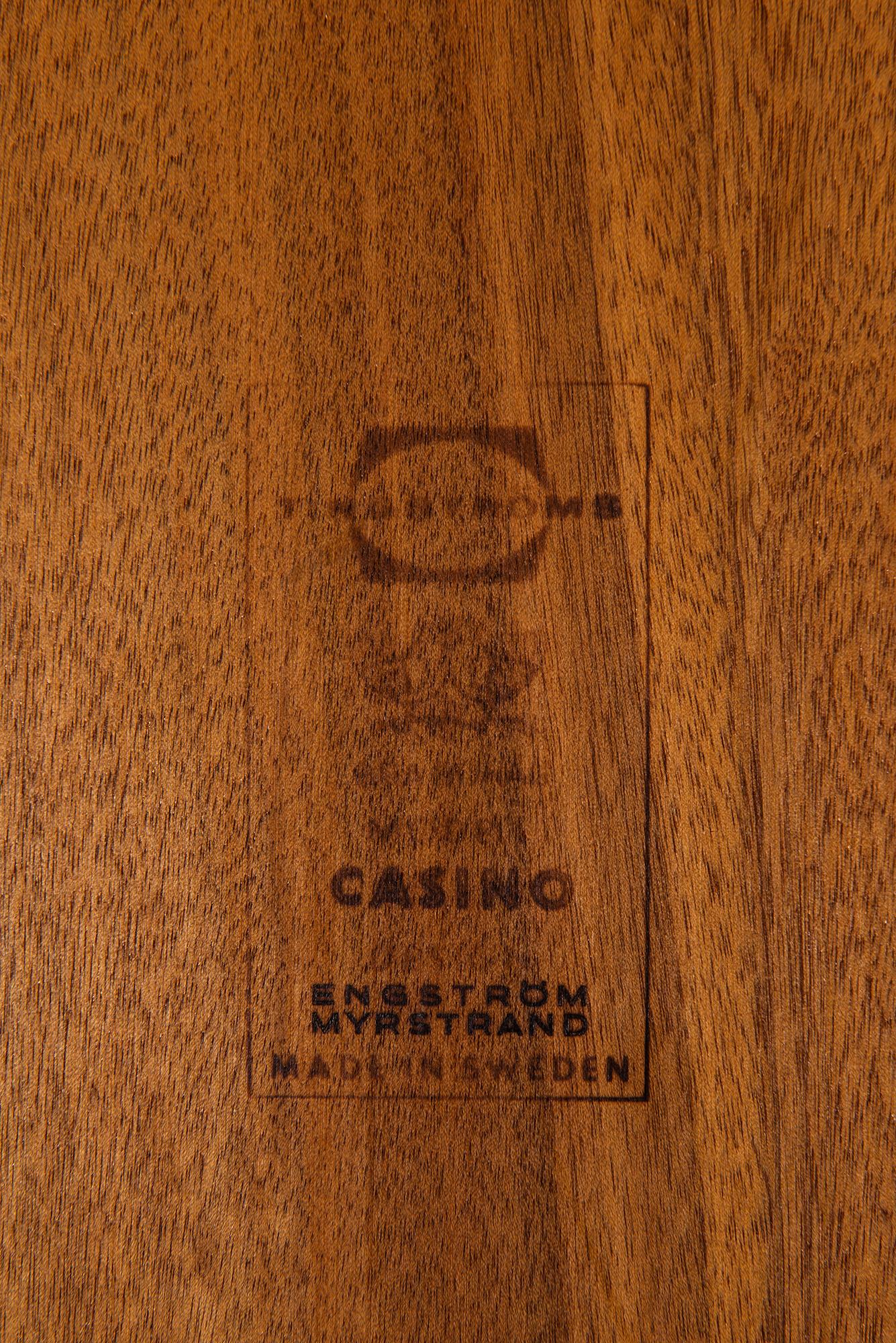 Sven Engström & Gunnar Myrstrand Tables Model Casino Produced by Tingströms In Good Condition In Limhamn, Skåne län
