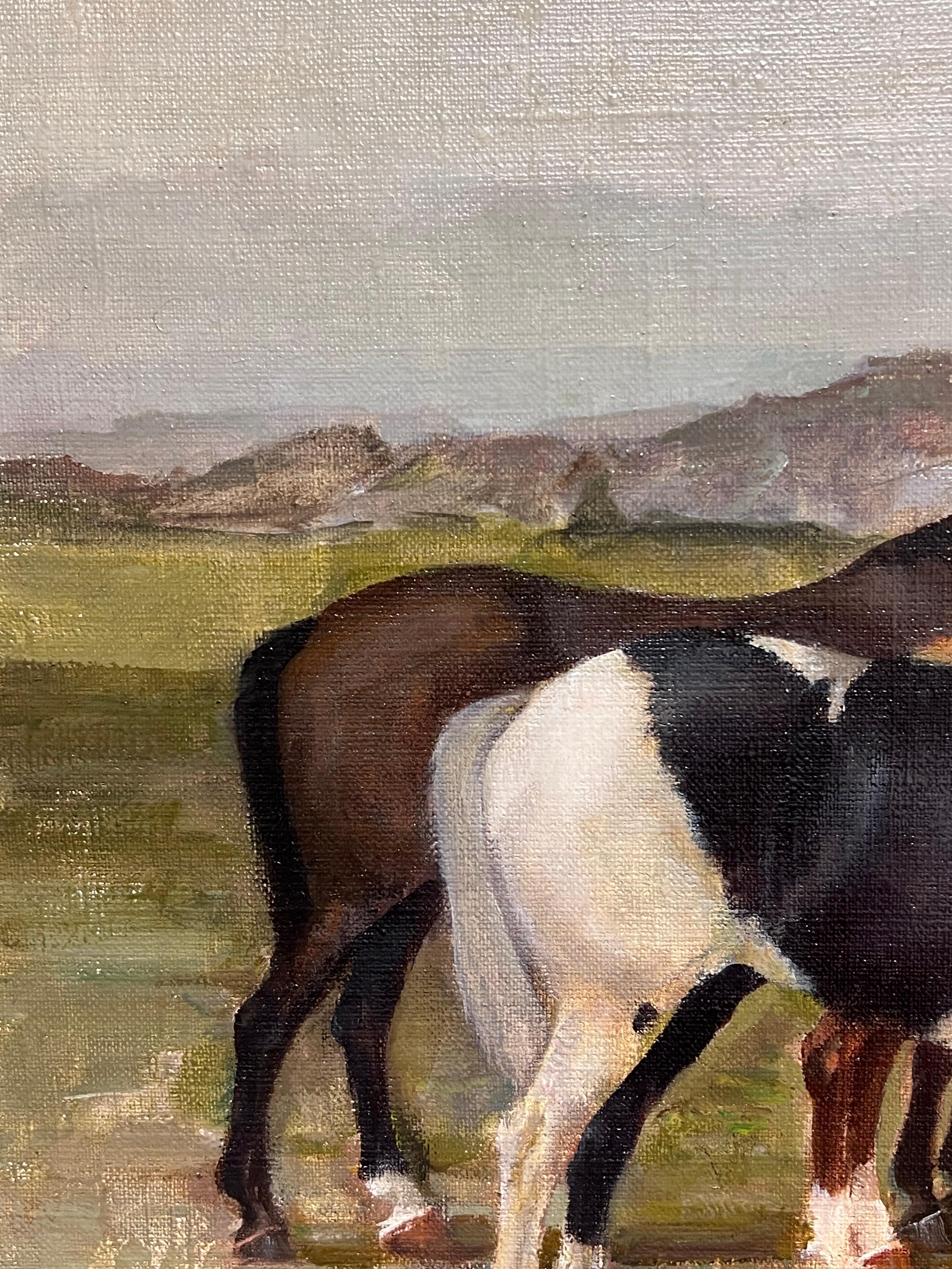 Cavalli nel prato
firmato e datato 85'
di Sven Erik HELLQVIST (svedese, 1916-1997)
olio su tela, incorniciato
incorniciato: 22 x 29 pollici
tela: 16 x 23 pollici
Provenienza: collezione privata, Parigi, Francia
Condizioni: ottime