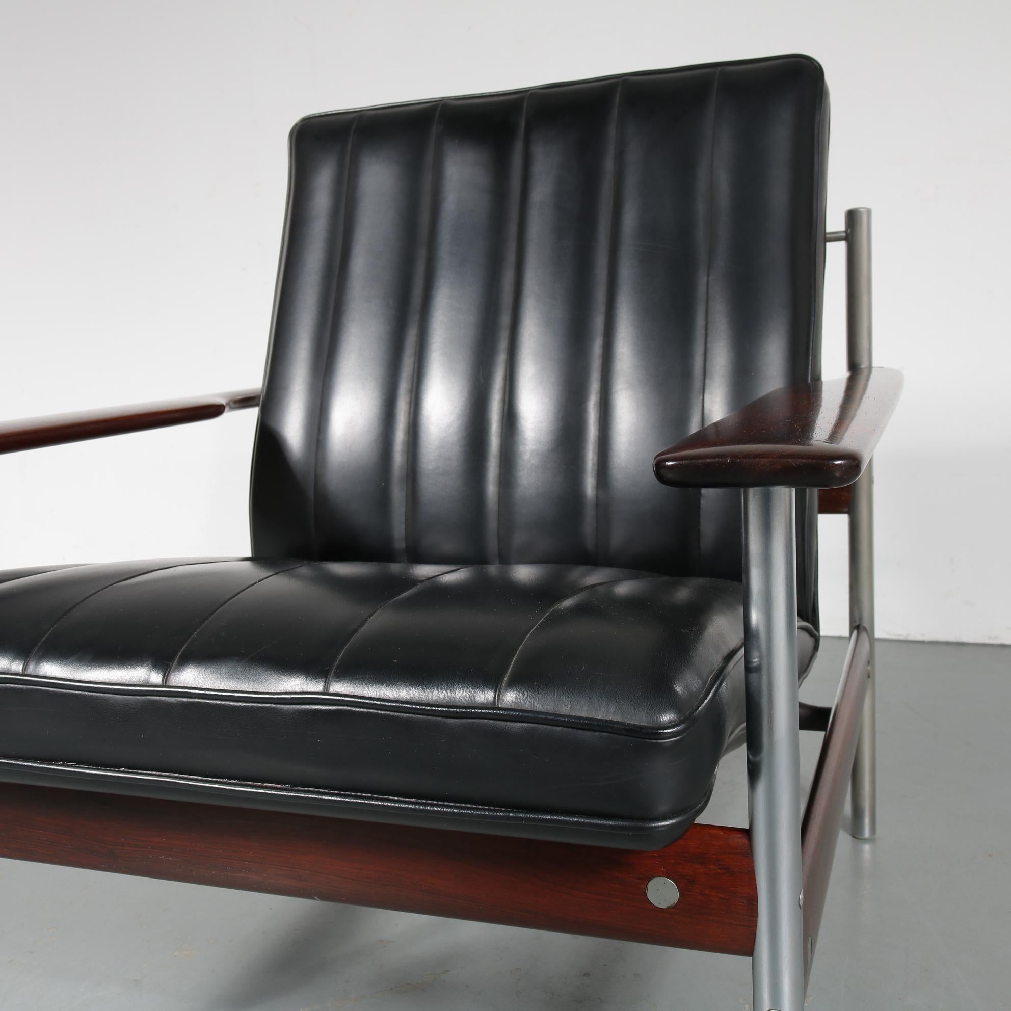 Sven Ivar Dysthe 1001 AF Original Lounge Chair for Dokka Möbler, Norway, 1959 4