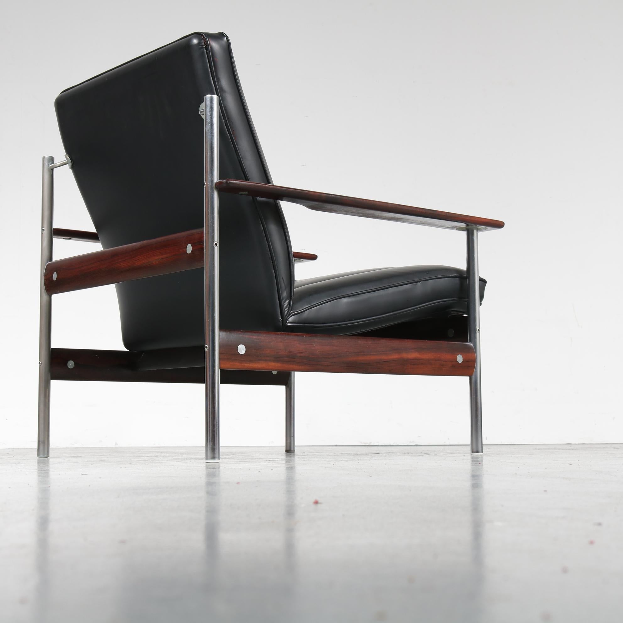 Sven Ivar Dysthe 1001 AF Original Lounge Chair for Dokka Möbler, Norway, 1959 9