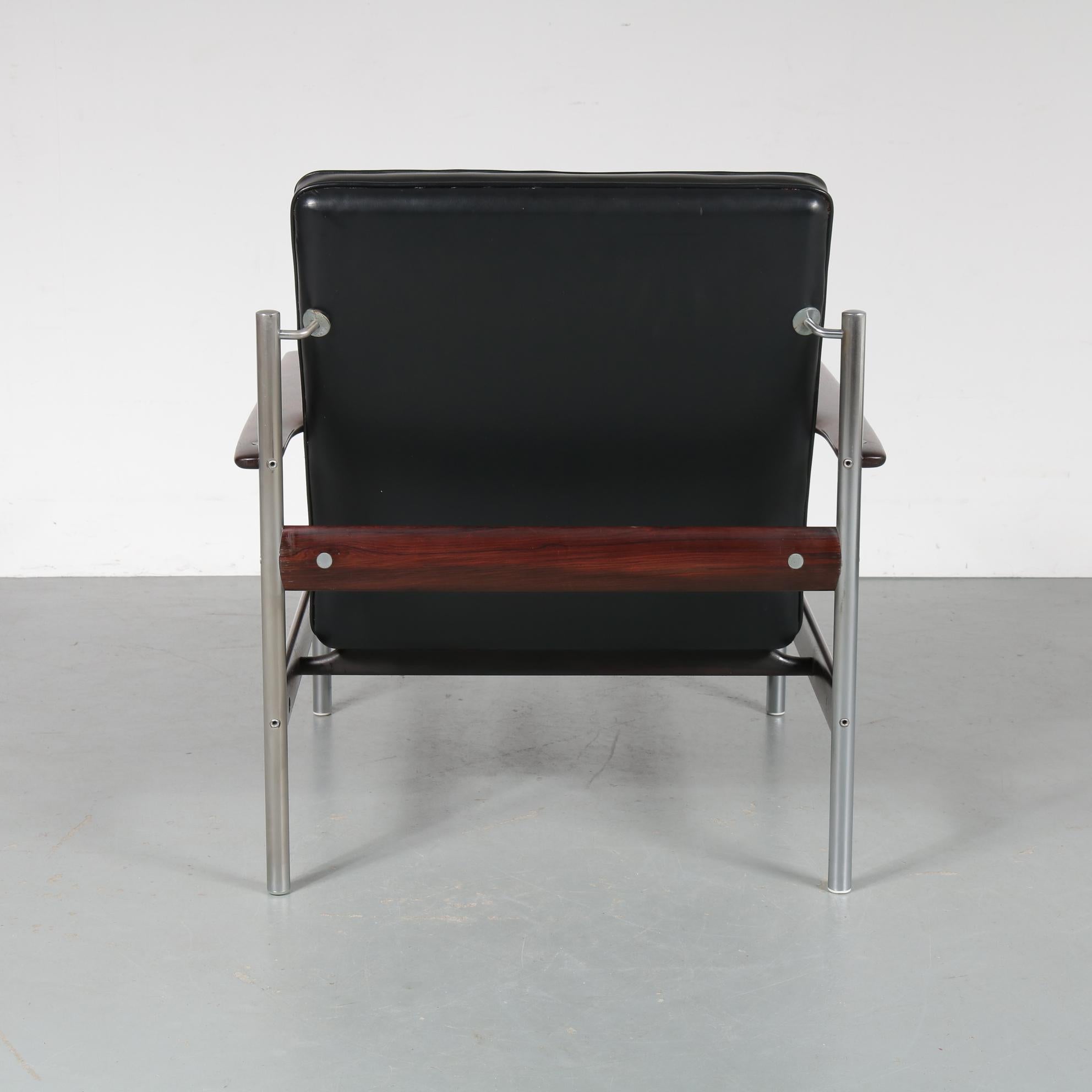 Sven Ivar Dysthe 1001 AF Original Lounge Chair for Dokka Möbler, Norway, 1959 In Good Condition In Amsterdam, NL