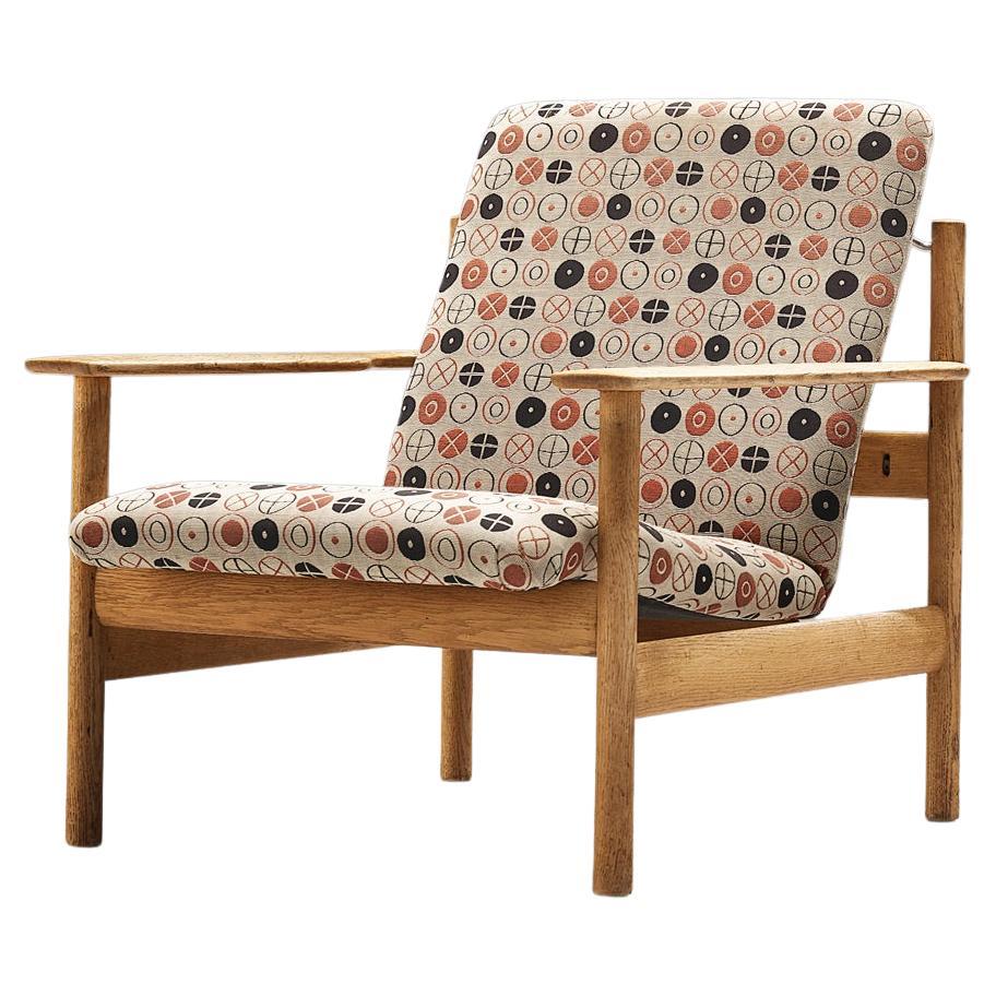 Sven Ivar Dysthe for Dokka Møbler Lounge Chair in Eames Upholstery 