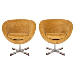 Vintage Sven Ivar Dysthe for Fora Form Lounge Chairs, Pair