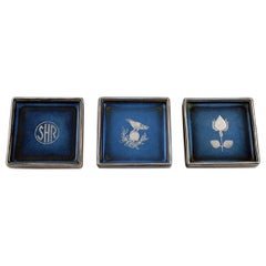 Sven Jonson '1919-1989' Gustavsberg, Three Small Lagun Dishes, 1970s