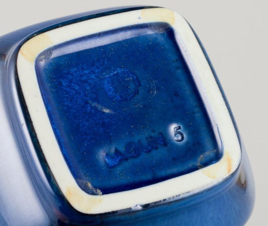 Grès porcellanato Sven Jonson per Gustavsberg. Vaso Laguna in gres smaltato. Anni '60/'70 in vendita
