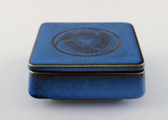 Sven Jonson for Gustavsberg, Six Different Items in Glazed Stoneware, 1960s