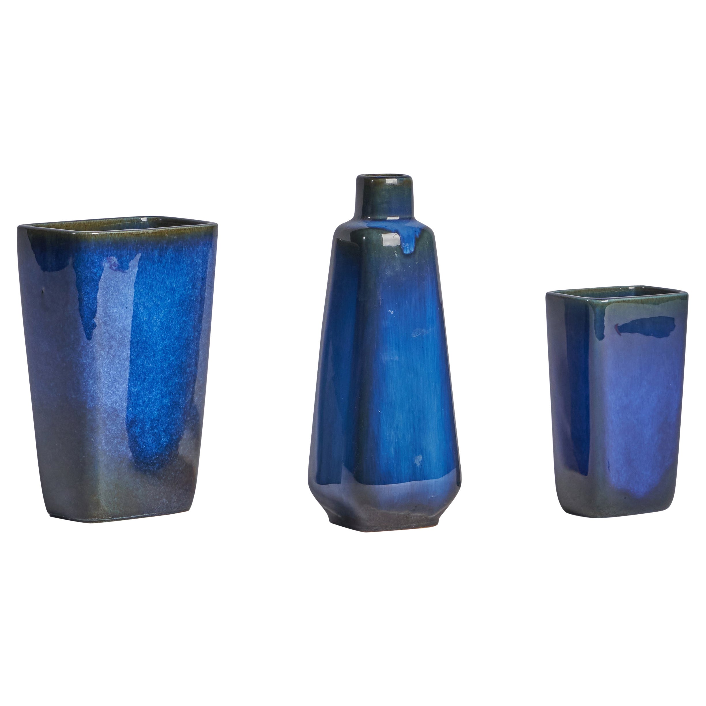 Sven Jonsson, Vases, grès, Suède, années 1960
