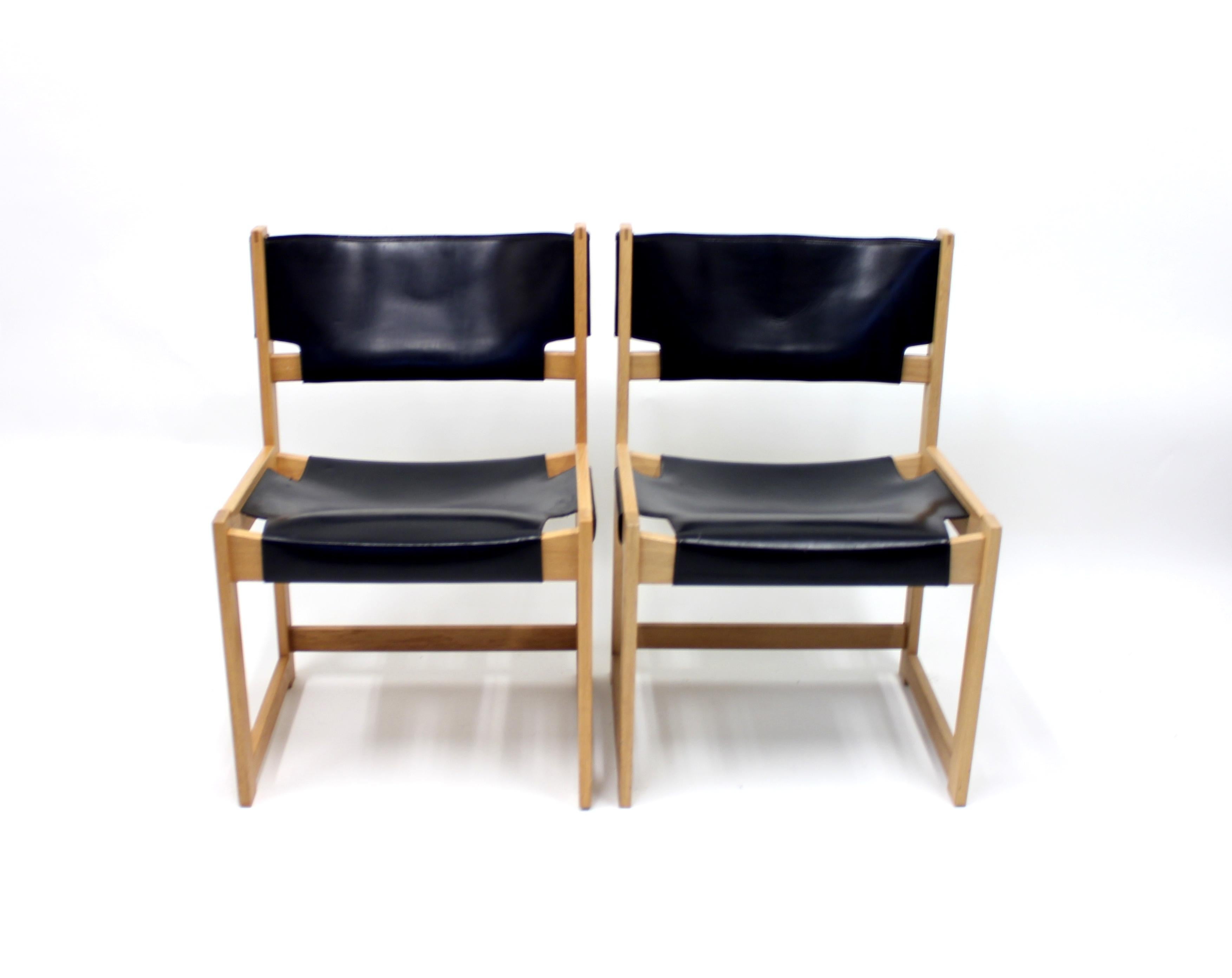Sven Kai Larsen Chairs for Nordiska Kompaniet, Set of 2 In Good Condition In Uppsala, SE