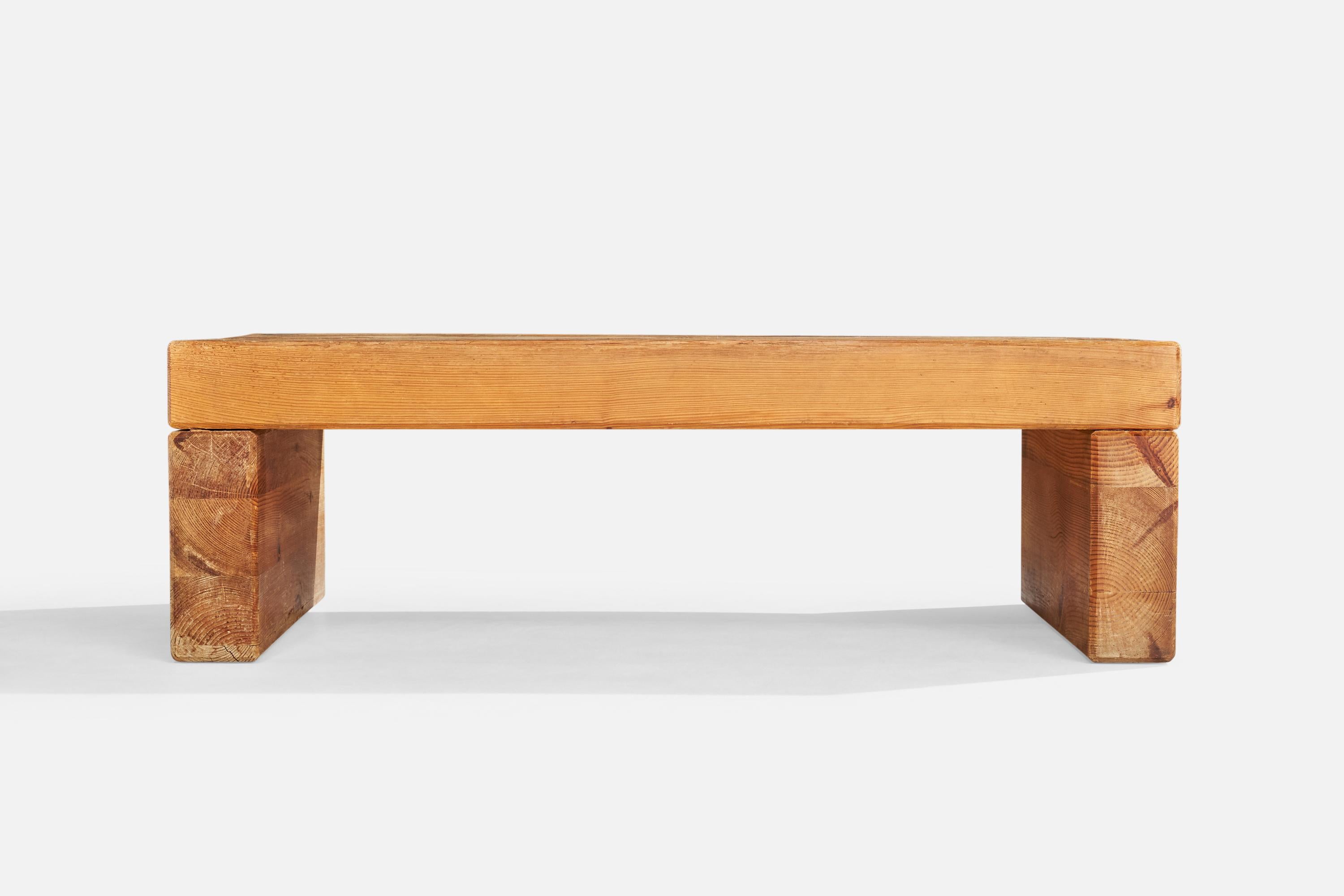 Sven Larsson, banc, pin, Suède, années 1970 Bon état - En vente à High Point, NC