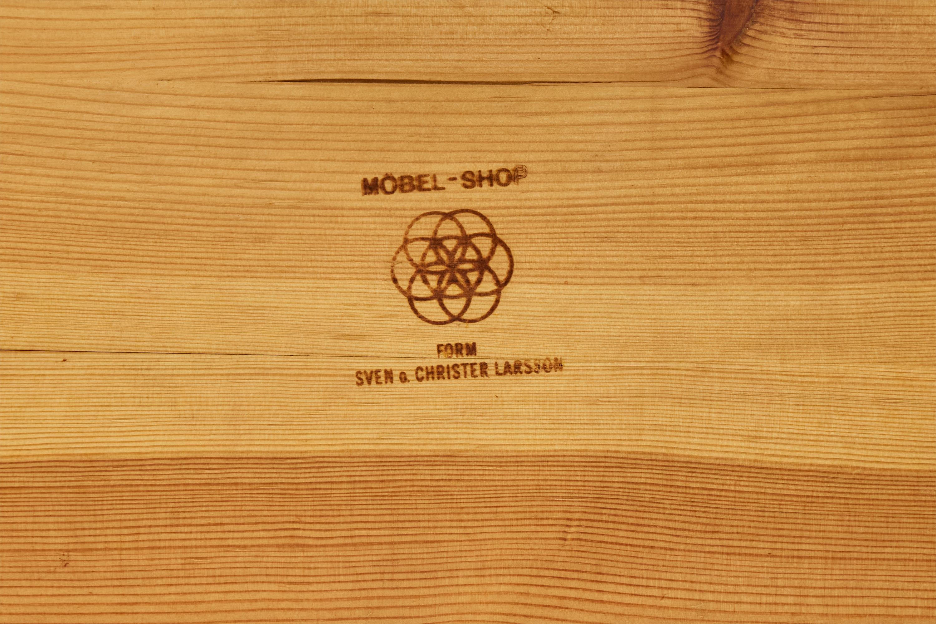 Sven Larsson, Coffee Table, Pine, Sweden, 1970s im Angebot 2