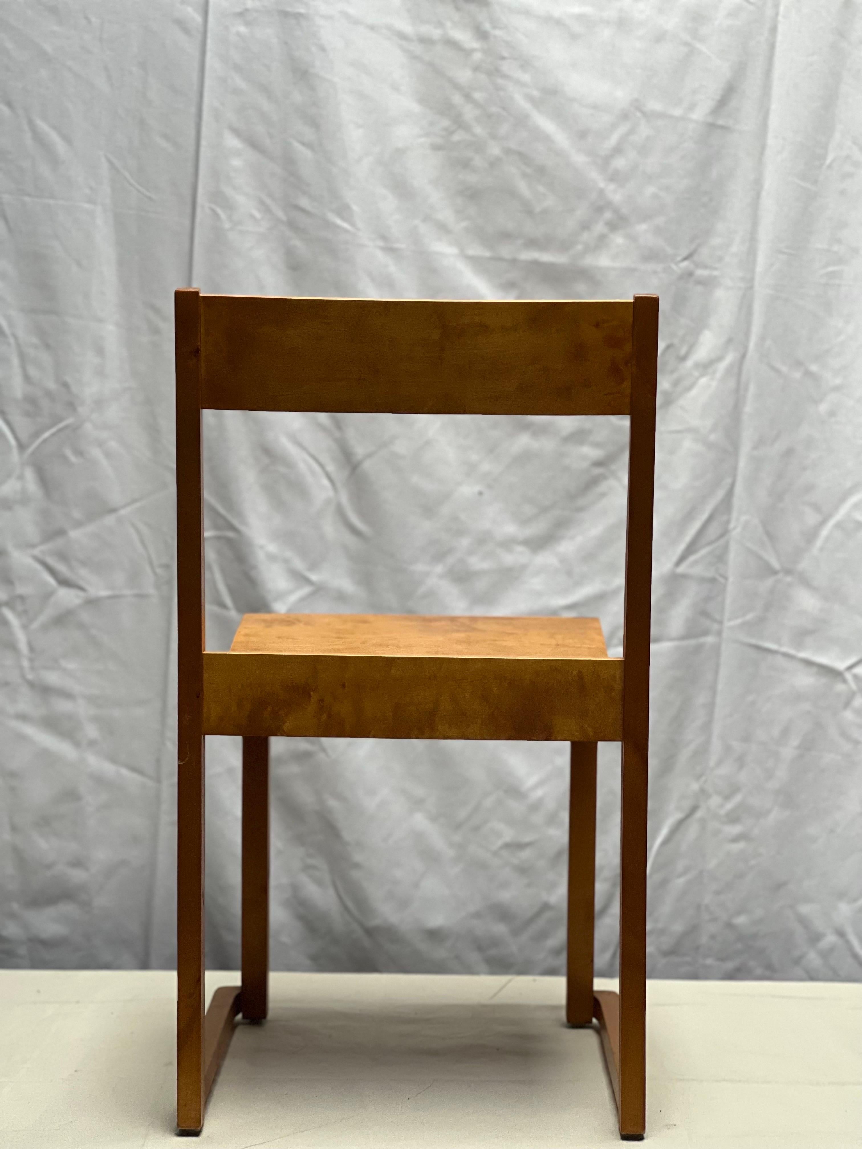 Milieu du XXe siècle Sven Markelius chaises empilables modernistes en parfait état, 1931, joli ensemble de 6 pièces