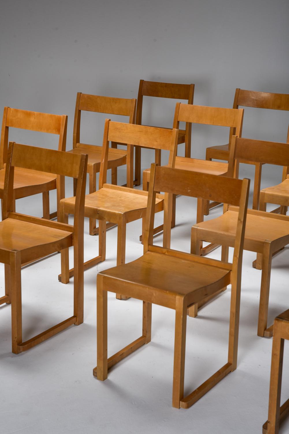 Sven Markelius 'Orchestra' Chairs 4