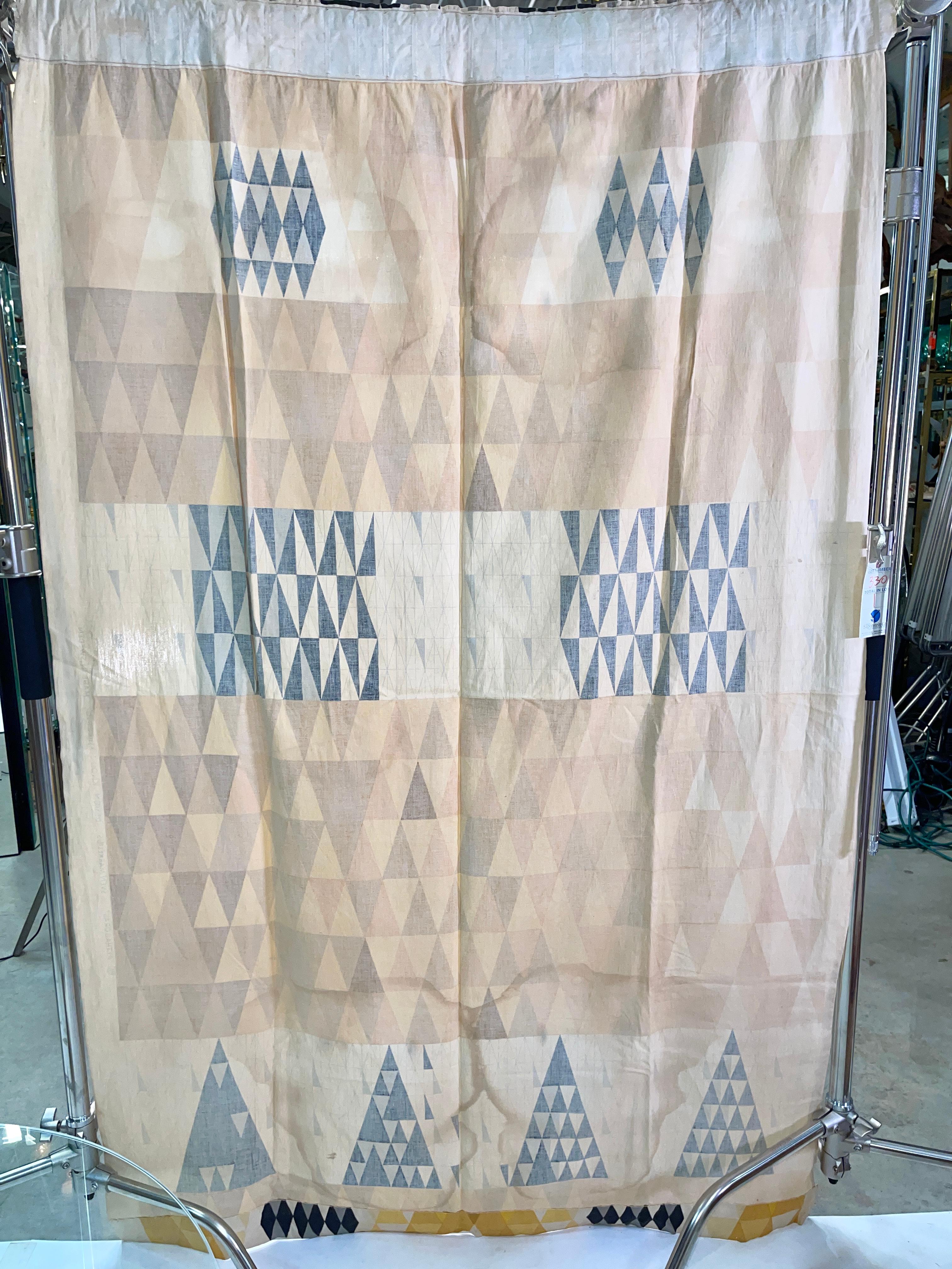 Panneau de draperie « Pythagoras » de Sven Markelius pour Knoll Textiles en vente 5
