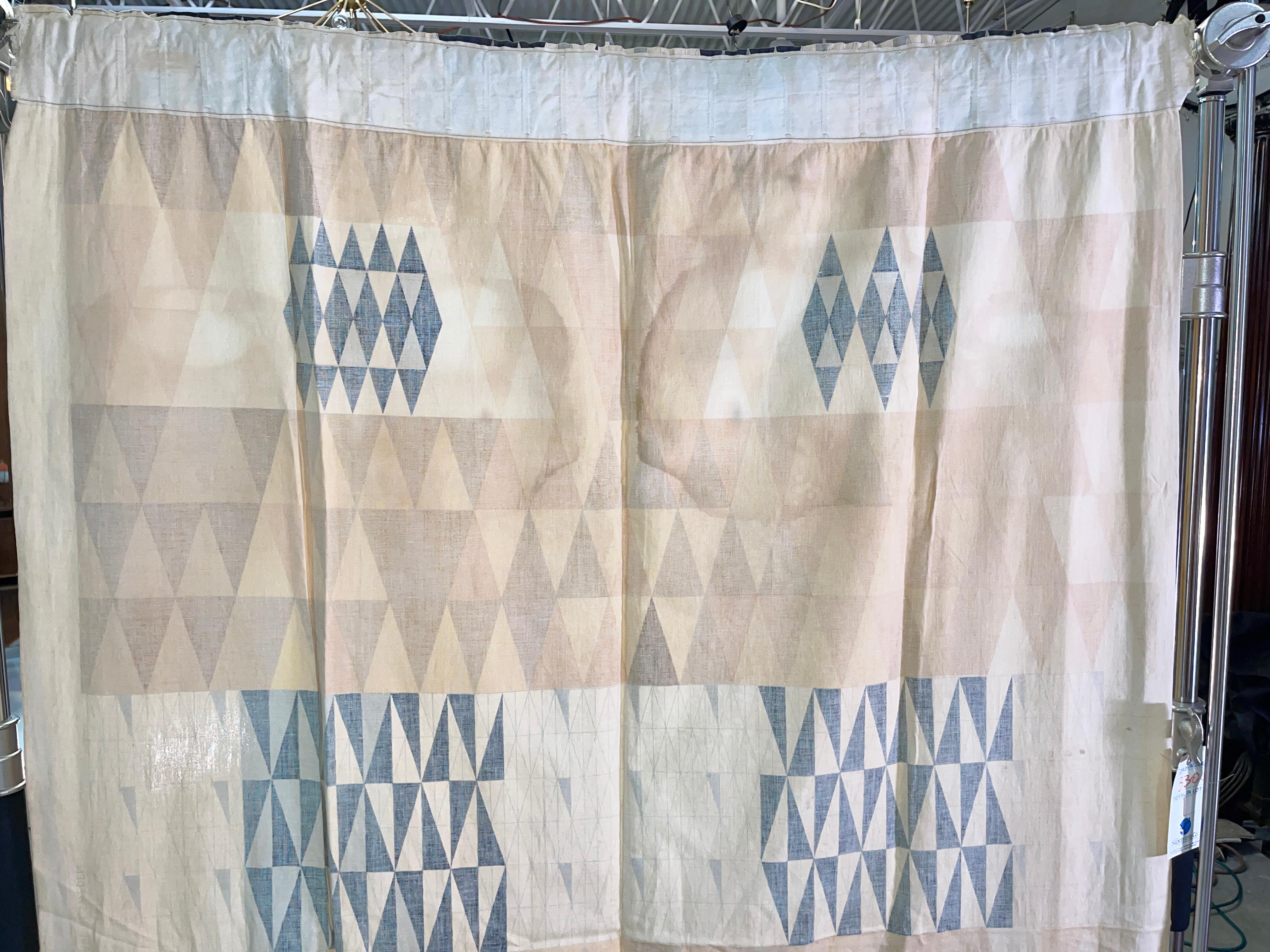 Panneau de draperie « Pythagoras » de Sven Markelius pour Knoll Textiles en vente 6