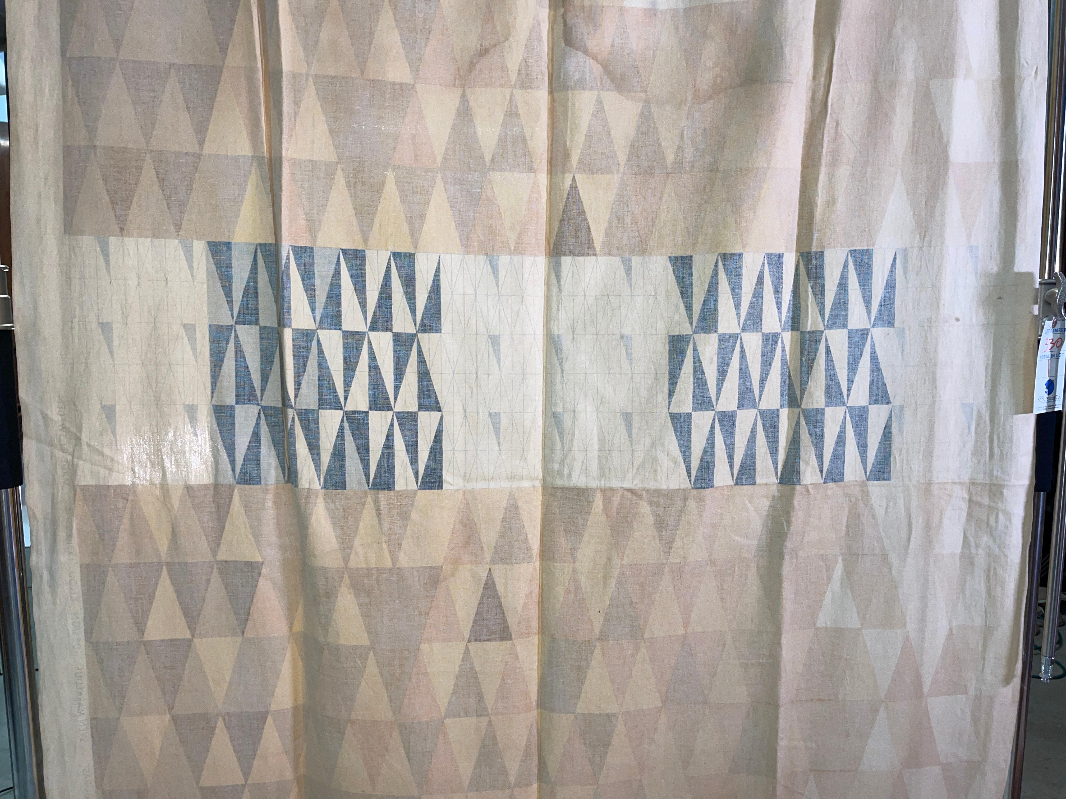 Panneau de draperie « Pythagoras » de Sven Markelius pour Knoll Textiles en vente 7