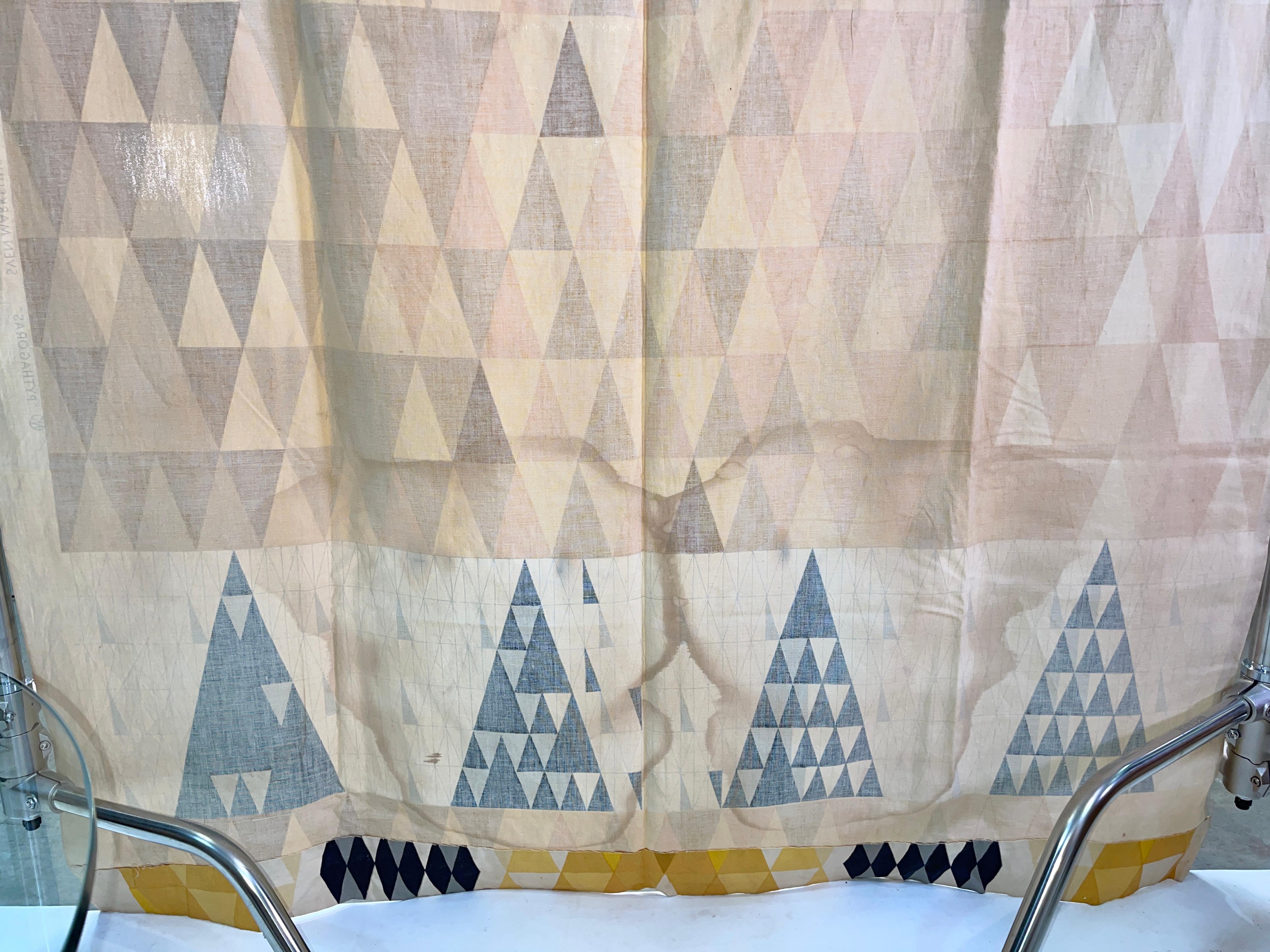 Panneau de draperie « Pythagoras » de Sven Markelius pour Knoll Textiles en vente 8