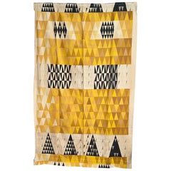 Panneau de draperie « Pythagoras » de Sven Markelius pour Knoll Textiles