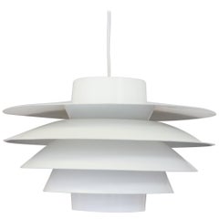 Sven Middelboe Verona Pendant White, 1960s, Denmark