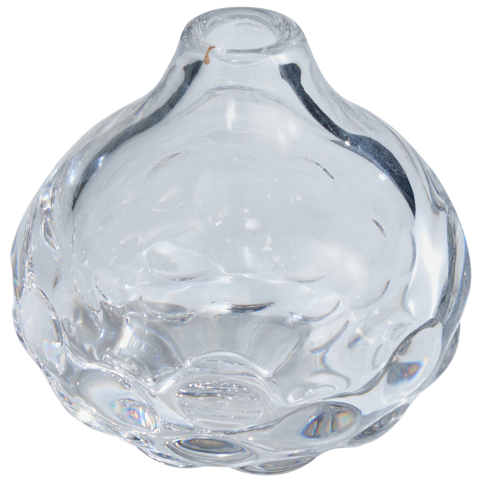 Sven Palmquist, Vase, Glass, Sweden, 1950s For Sale