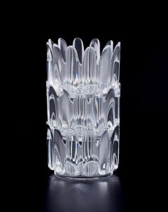 Sven Palmqvist for Orrefors, Sweden. Three art glass bowls in crystal glass.