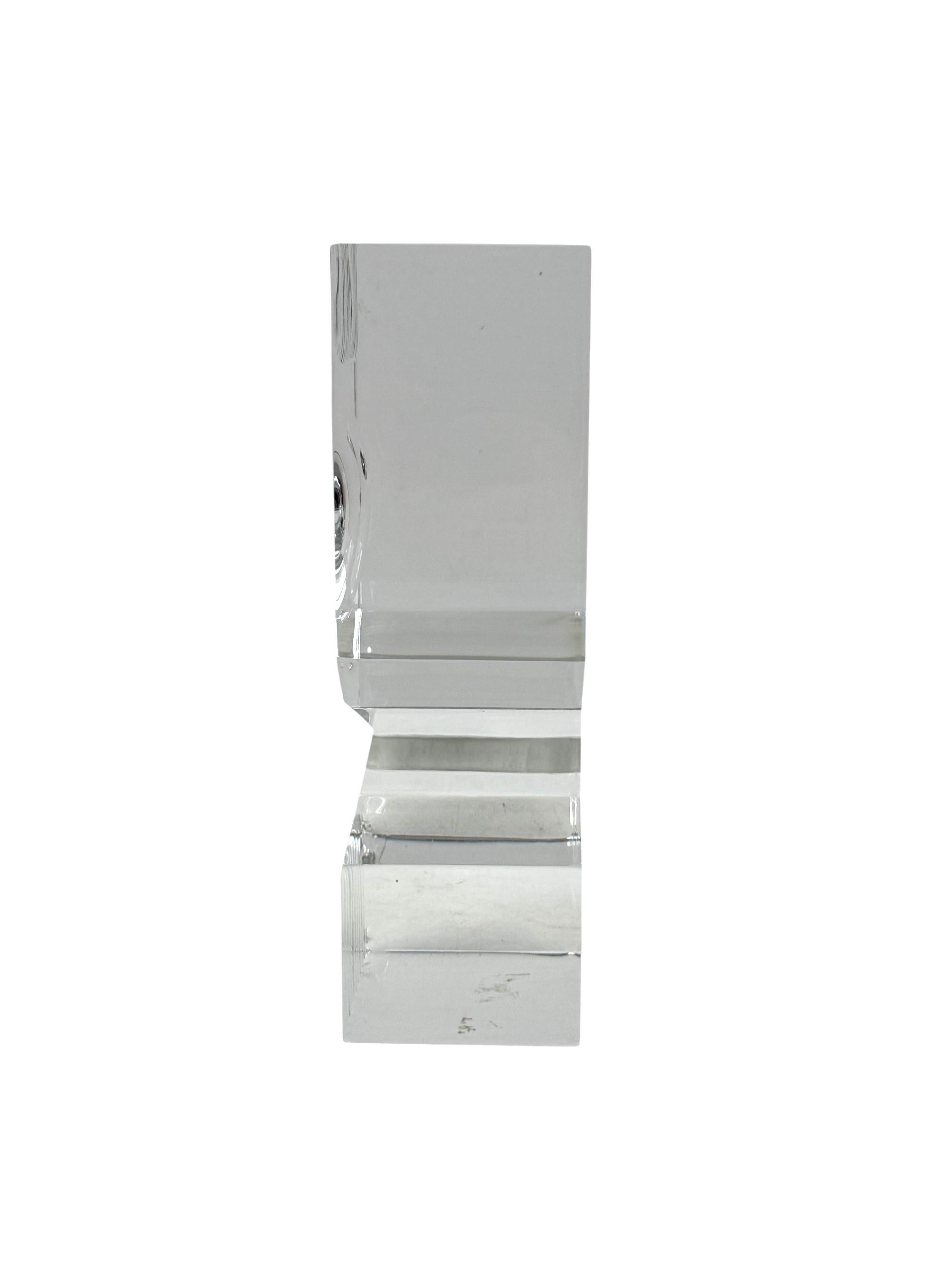 Sven Palmqvist, sculpture moderne en verre, Orrefors Suède 1971 en vente 6