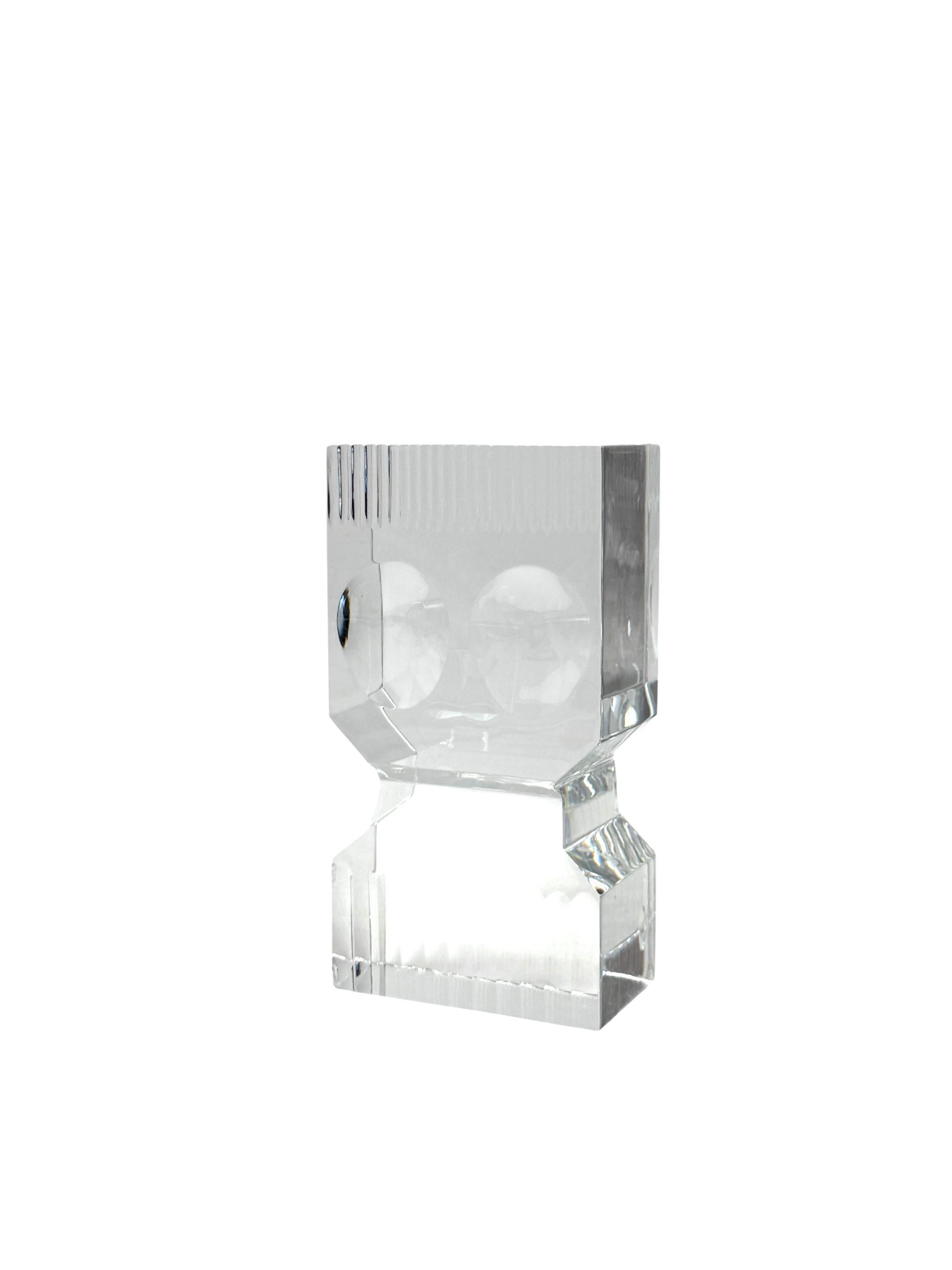 Sven Palmqvist, sculpture moderne en verre, Orrefors Suède 1971 en vente 8