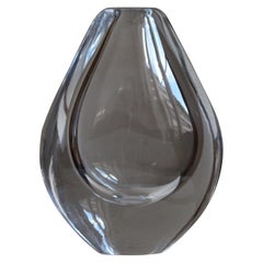 Sven Palmqvist, Organic Vase, Blown Glass, Orrefors, Sweden, 1950s